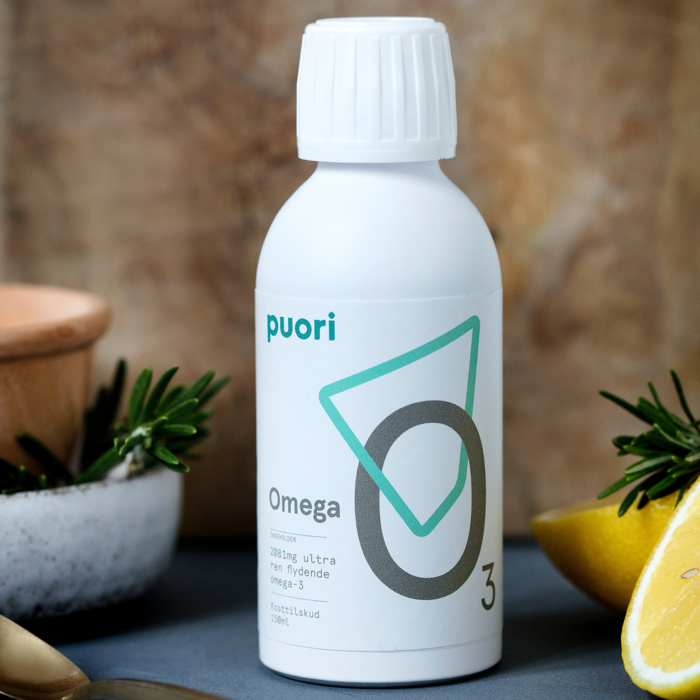Puori Omega-3 Fiskeolie O3 Liquid (150 ml)