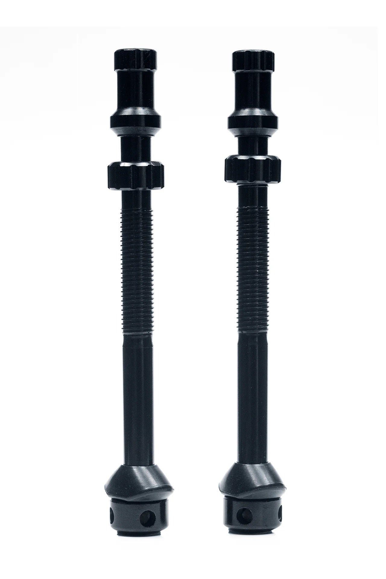 STAN'S TUBELESS UNIVERSAL+ VALVES, PR, EXTRA TALL BLACK