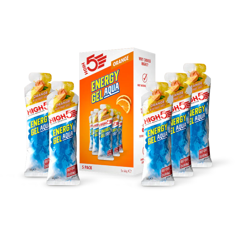 High5 Energigel Aqua Orange – Bundle-tilbud Datovare