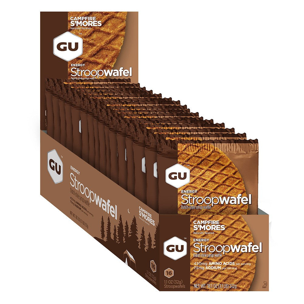 GU Energy Stroopwafel Campfire S'mores (16x32g) DATOVARE