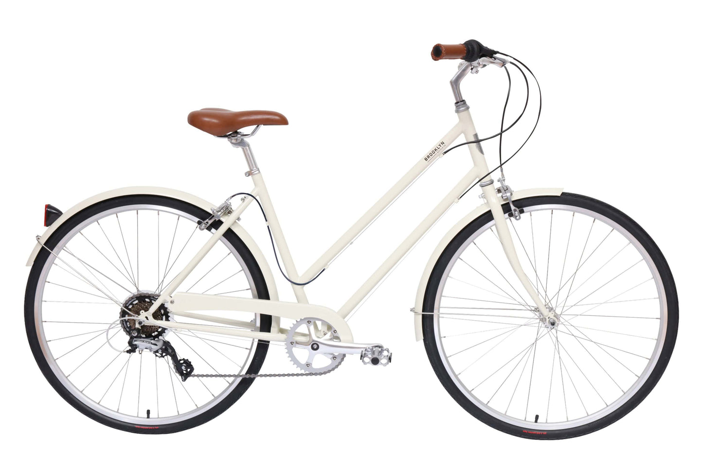 Franklin 8 Speed 8 Speed Step Through Bicycle | Franklin Eight City Cruiser Ivory / S/M 8D-FRA-IV-M
