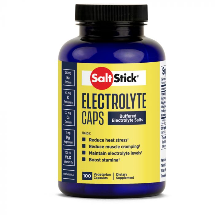 SaltStick Elektrolytkapsler (100 Kapsler) - DATOVARE - 3 stk. bundle