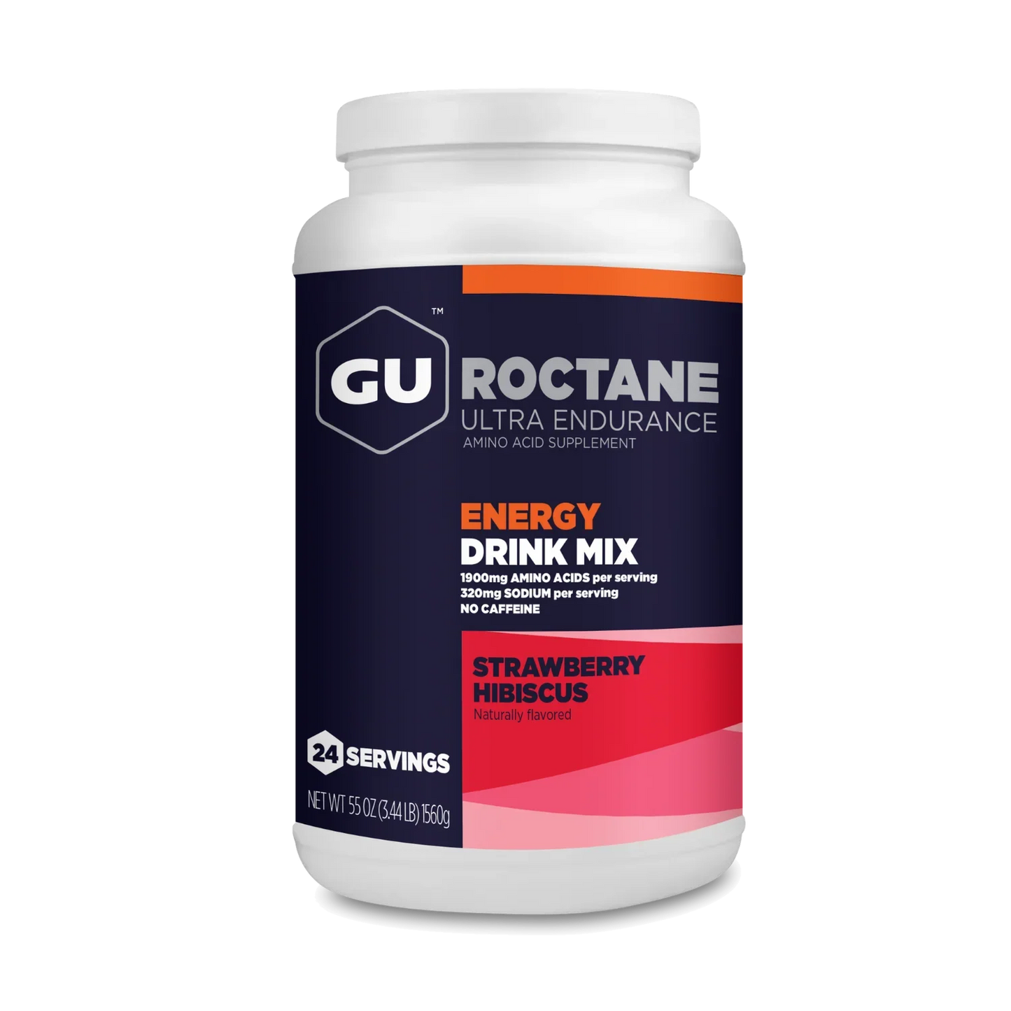 GU Energy Drink Roctane Strawberry Hibiscus 1560g