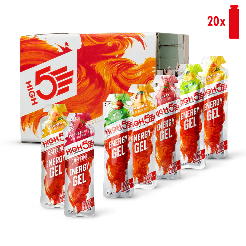 High5 Energigel Mixed Flavors box (20x40g)