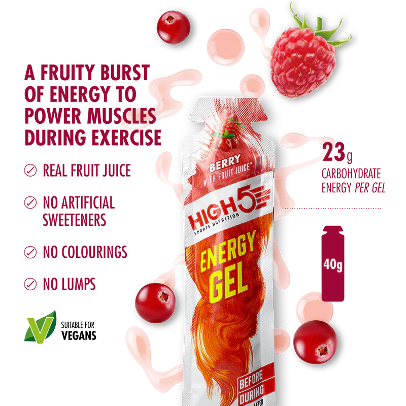 High5 Energigel Mixed Flavors box (20x40g) Datovare