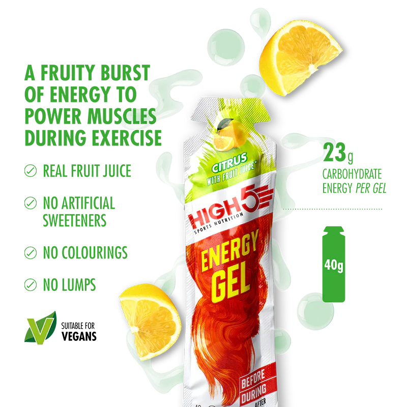 High5 Energigel Mixed Flavors box (20x40g) Datovare