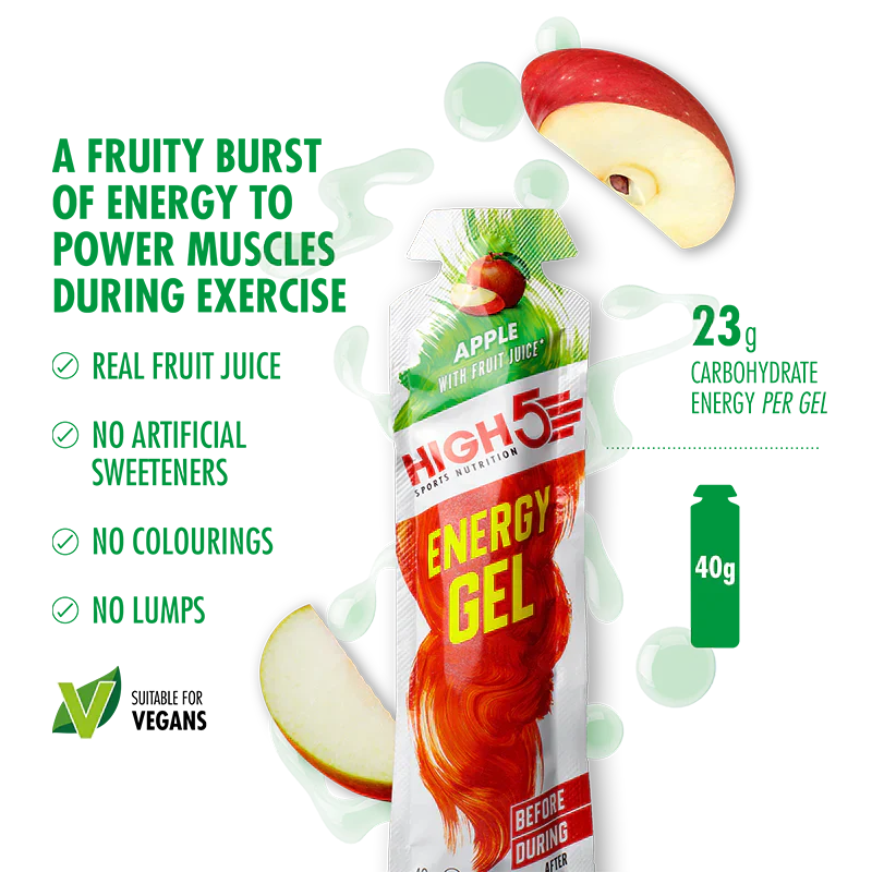 High5 Energigel Mixed Flavors box (20x40g) Datovare