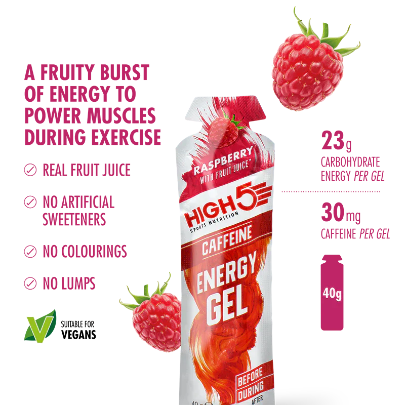 High5 Energigel Mixed Flavors box (20x40g) Datovare