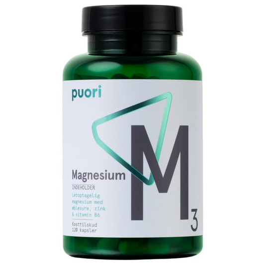 Puori M3 - Magnesium 180 kapsler