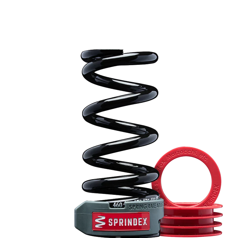 Sprindex fjeder 55mm stroke/124mm 8.4mm(dia)wire/610-690min.rate