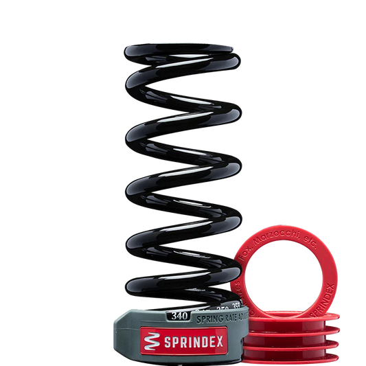 Sprindex fjeder 65mm stroke/140mm 7.4mm(dia)wire/350min.rate