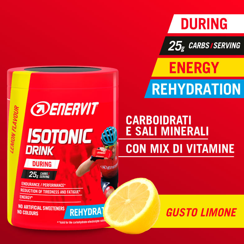 Enervit Energidrik Sport Isotonic Lemon 420g
