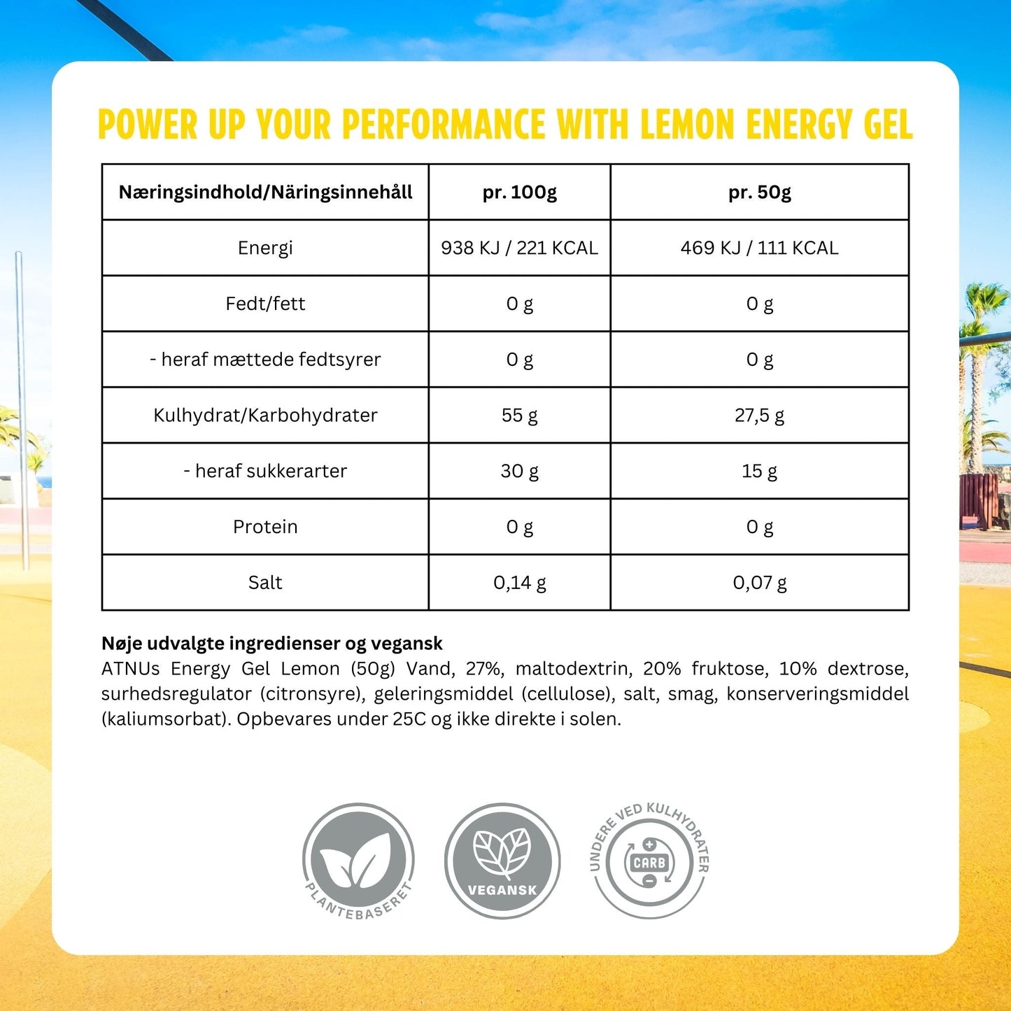 ATNU Energi gel  mix box (15x50g)