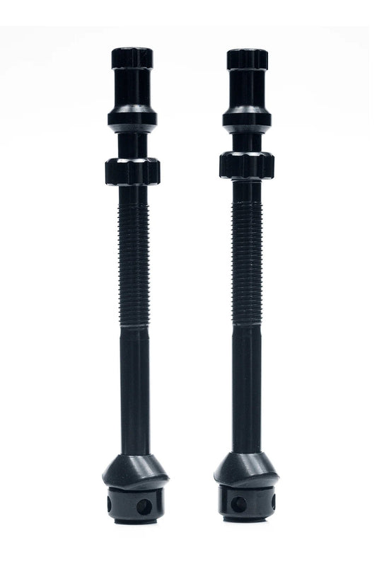 STAN'S TUBELESS UNIVERSAL+ VALVES, PR, EXTRA TALL BLACK