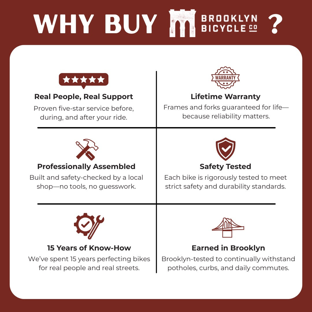 Brooklyn Franklin 8 Speed  Sea Glass