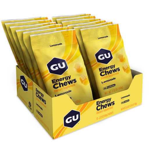 GU Energy Chews Lemonade (12 x 60g)