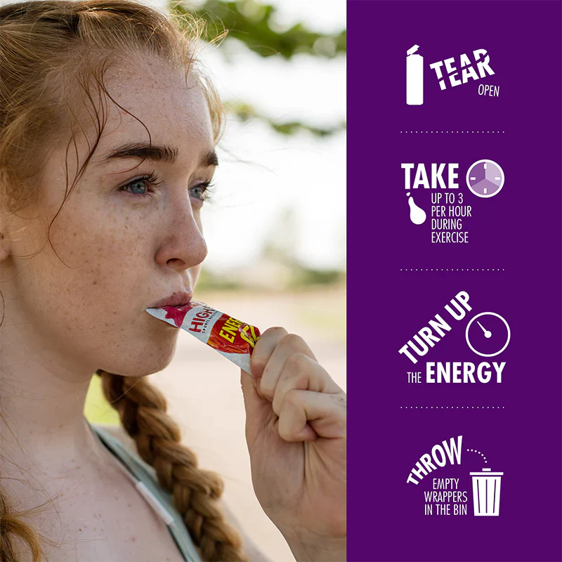 High5 Energigel Blackcurrant 1. stk. 40 g DATOVARE