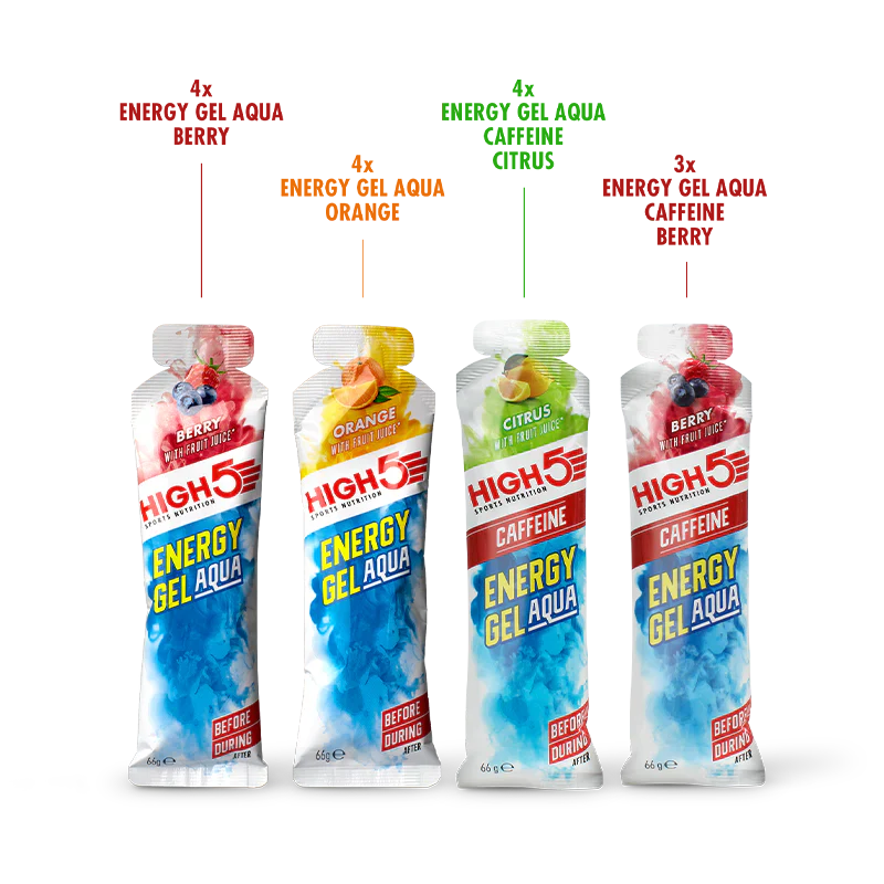 High5 Aqua Energigel Mixed Flavors box (20x40g