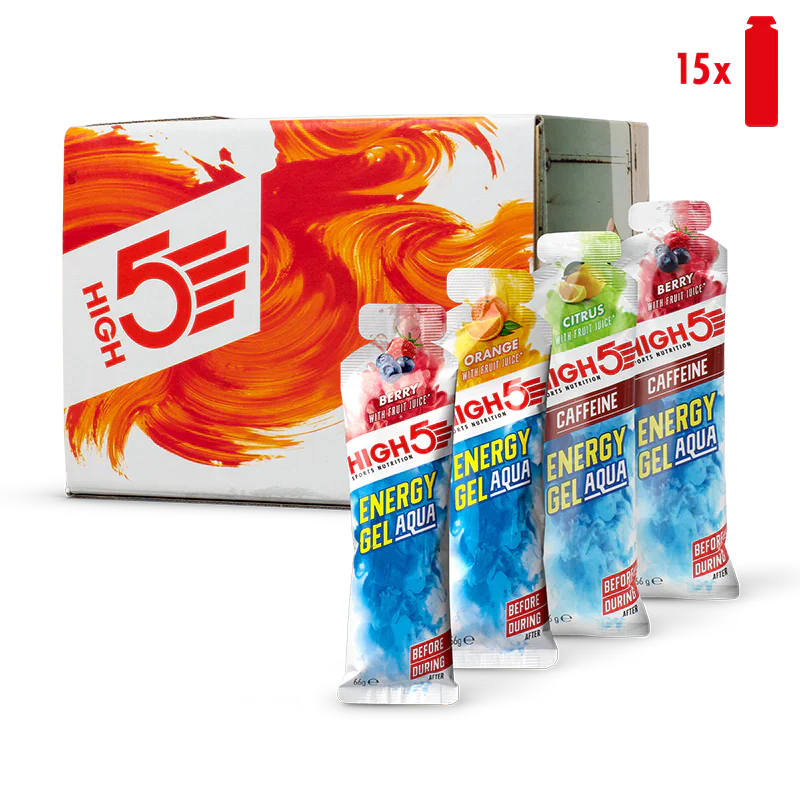 High5 Aqua Energigel Mixed Flavors box (20x40g