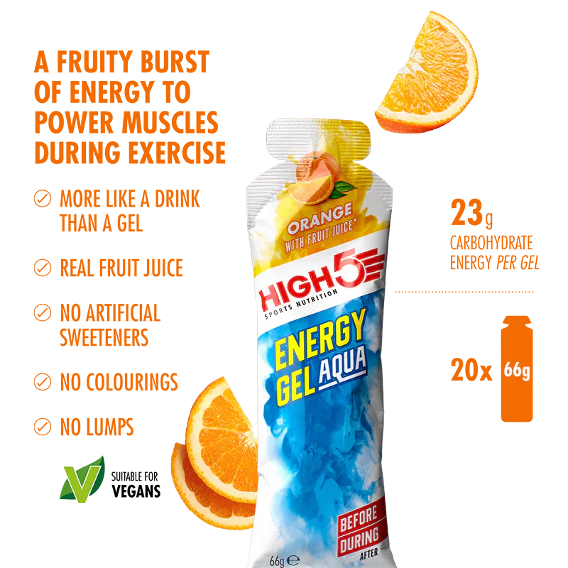 High5 Energigel Aqua Orange 20x66 g