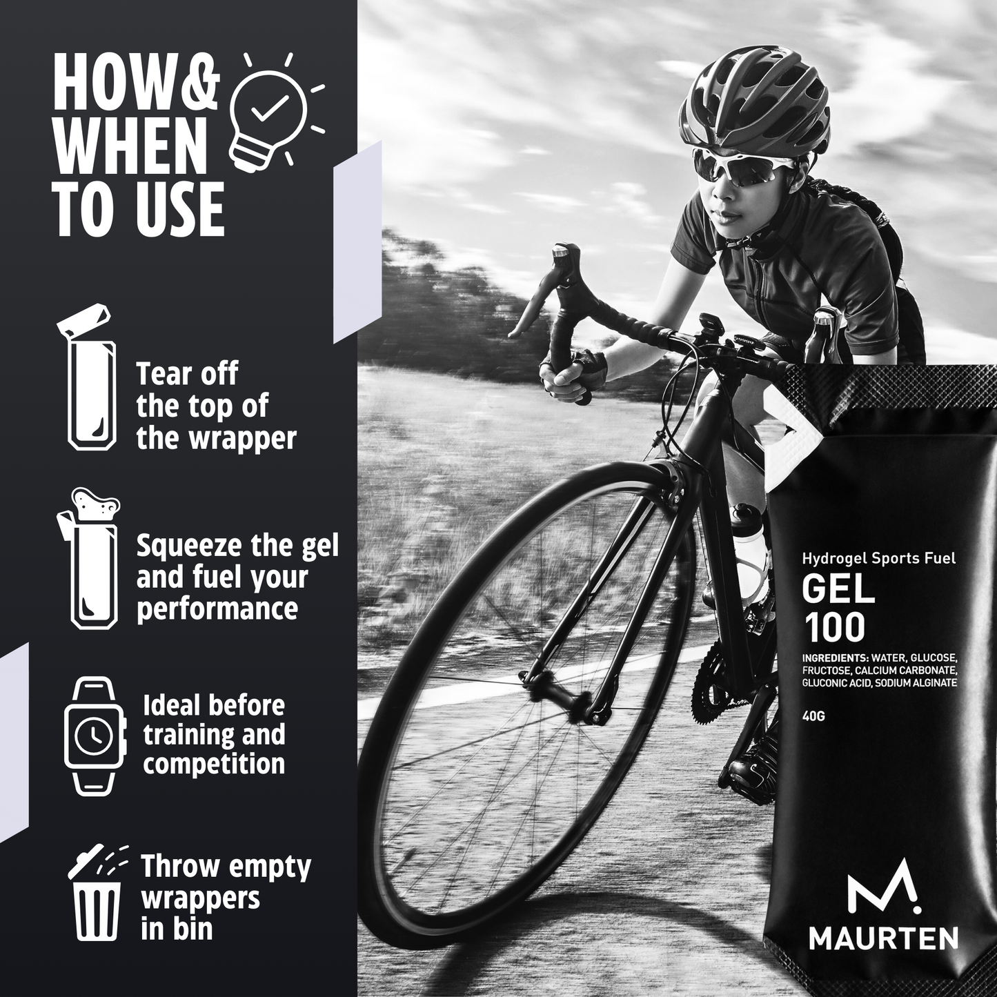 Maurten Energigel Gel 100 (12x40g)