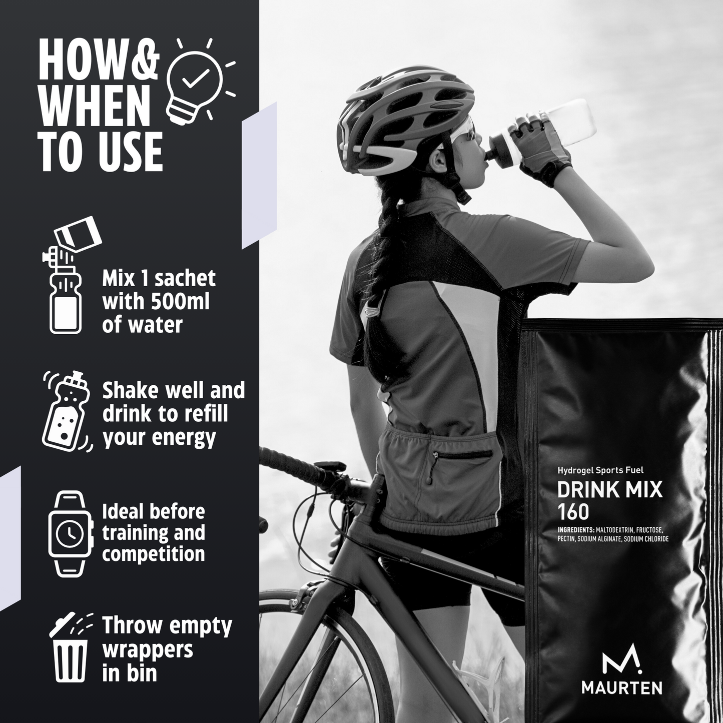 Maurten Energidrik Drink Mix 160 (40g)