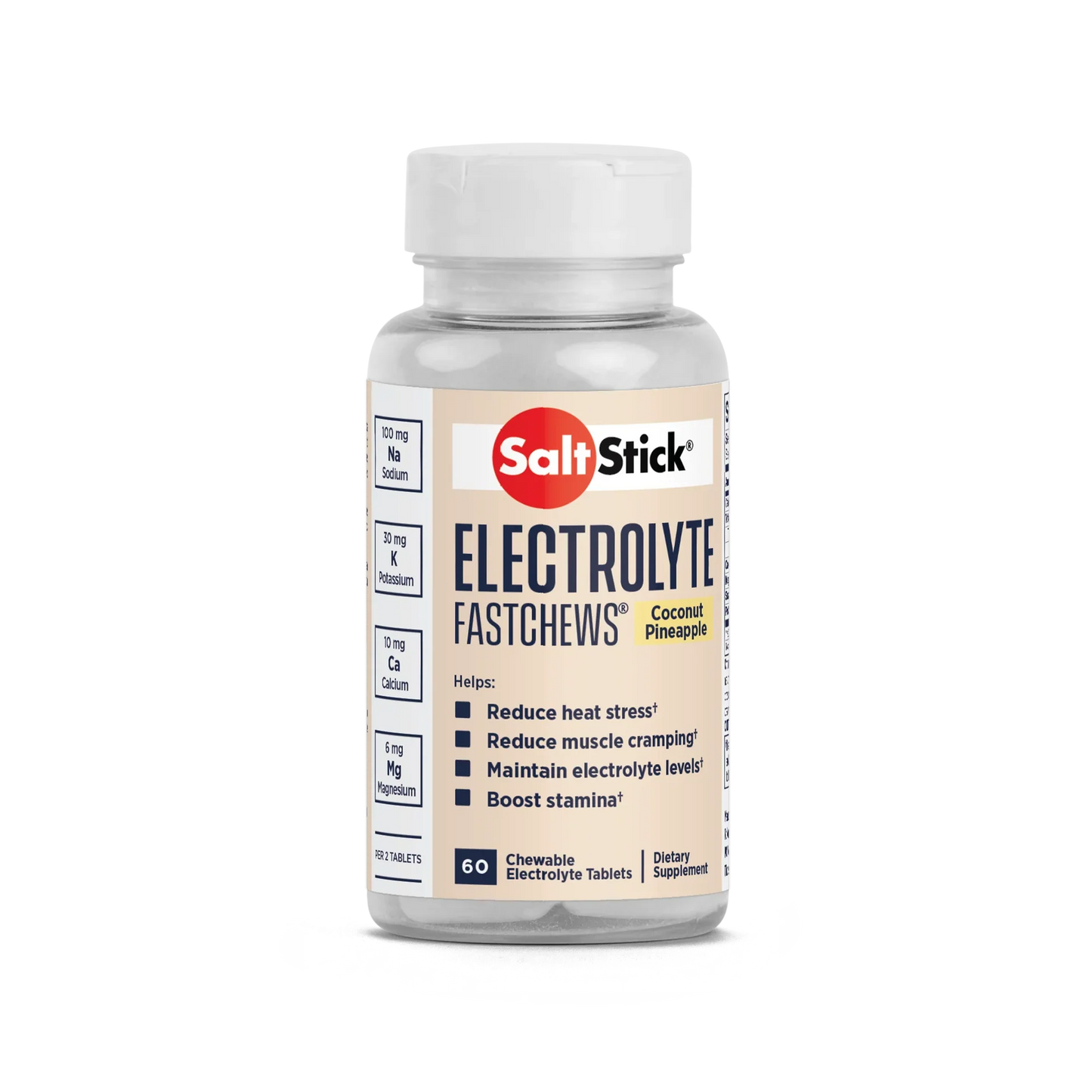 SaltStick Fastchews Coconut Pineapple (60 chews)