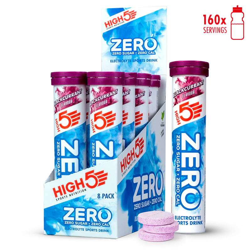 High5 Elektrolyttabs ZERO Blackcurrant (8x20 tabs)