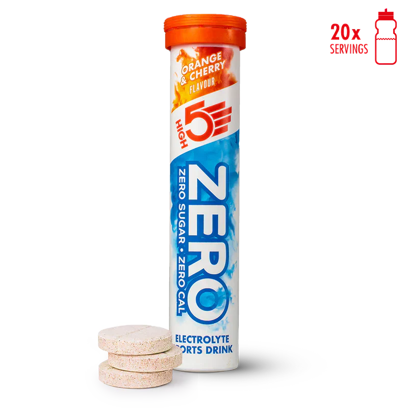 High5 ZERO Elektrolyttabs Orange & Cherry (20 tabs)