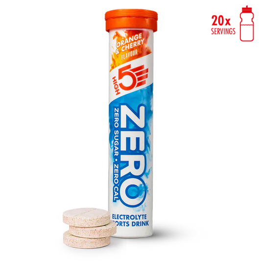 High5 ZERO Elektrolyttabs Orange & Cherry (20 tabs)