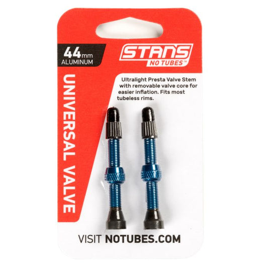 Stan's Tubeless ventilsæt ALU presta 44 mm (Blue)