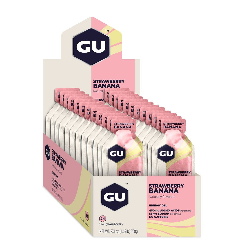 GU Energy Energigel Strawberry Banana 32g (288 stk. MASTER)