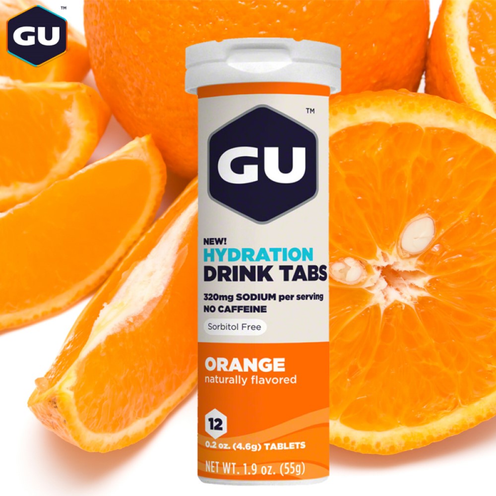 GU Energy Elektrolyttabs Orange (8x12)
