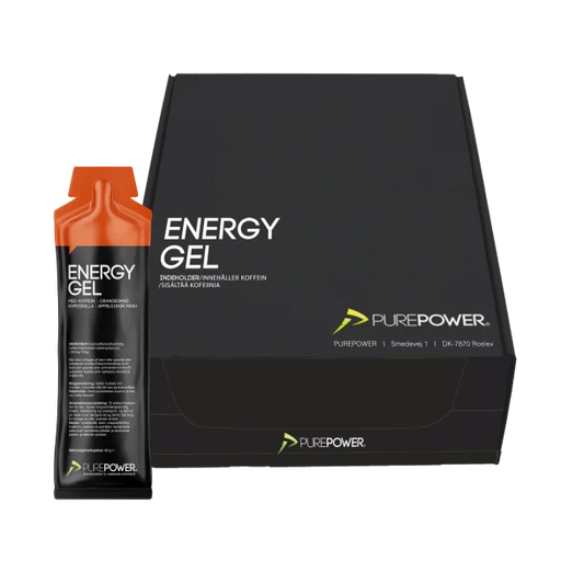 PurePower Energi gel Orange med Koffein (12x60g)