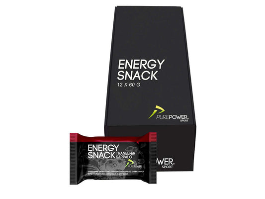 PurePower Energibar Tranebær (12x60g) - DATOVARE