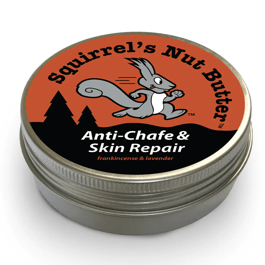 Squirrel's Nut Butter Anti-Chafe Tin & Skin Repair Frankincense og Lavendel 56g