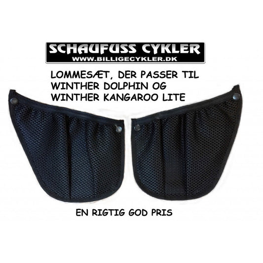 Winther Dolphin / Kangaroo Lite Lommesæt - Sort
